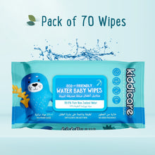 Load image into Gallery viewer, Kiddicare Water Baby Wipes