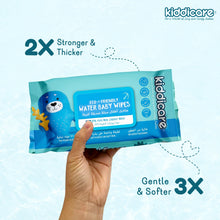 Load image into Gallery viewer, Kiddicare Water Baby Wipes